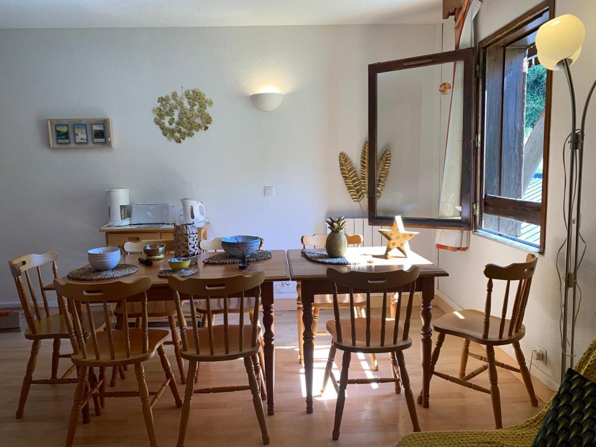 Pleine Nature Pied Pistes Piscine Chauffee Ustou エクステリア 写真